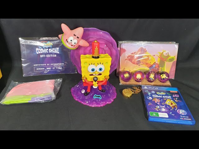 Jellyfish Fan Club box 4枚組 Unboxing: Spongebob Squarepants The Cosmic Shake BFF Edition for