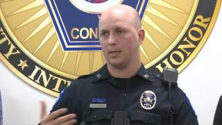 Conroe officer opens up about terrifying moments in shooting
