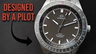Affordable $312 Automatic Pilots Watch Atmoss Designed by a Pilot, Designer and Watch Enthusiast