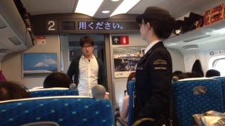 Nozomi Shinkansen from Shin-Osaka to Tokyo Station