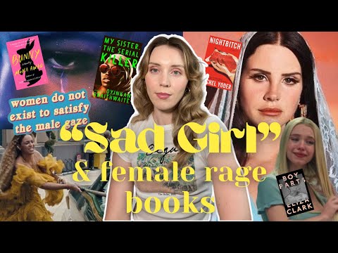 female rage & sad girl lit books about weird women an unhinged reading list by What Rae Reads