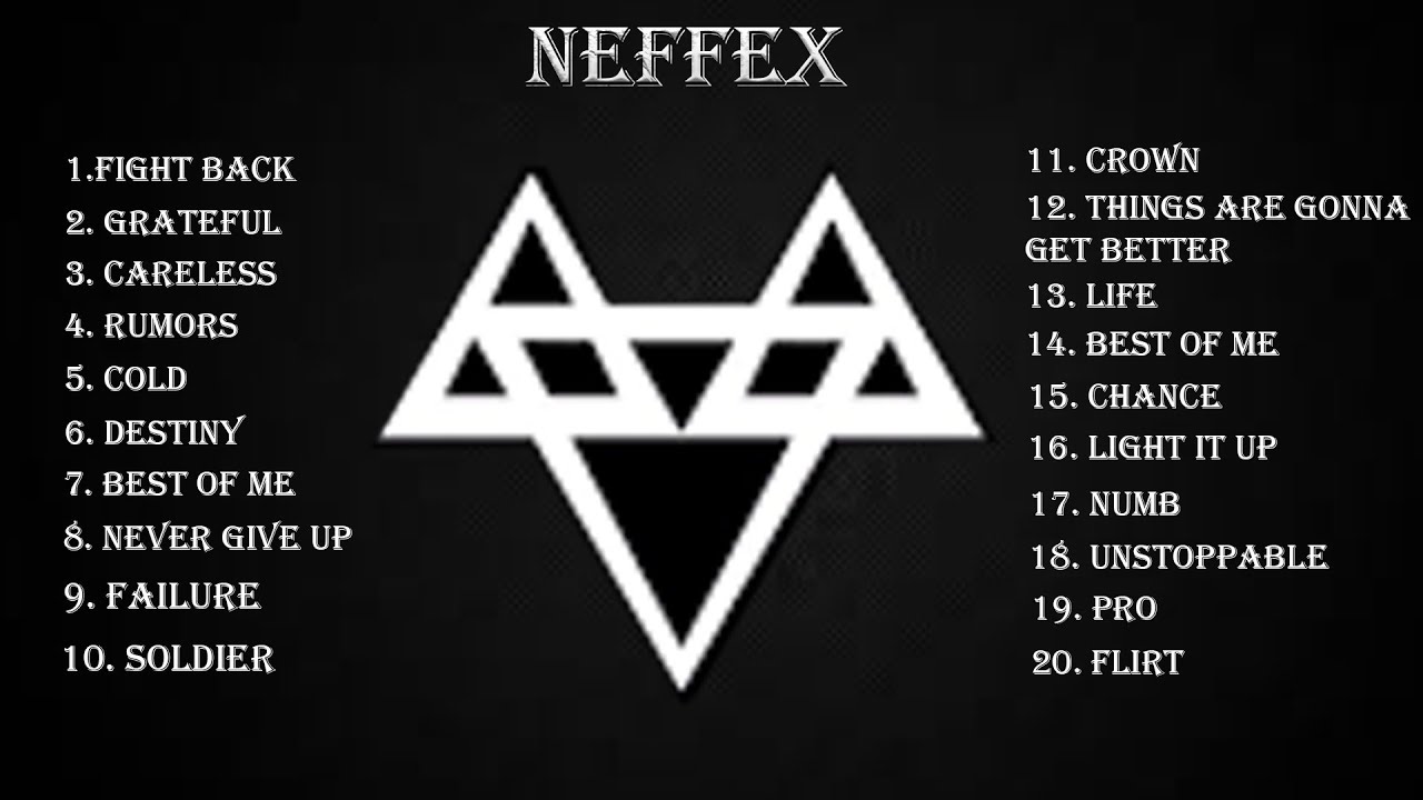 NEFFEX - Top 20 Most Popular Songs Of All Time