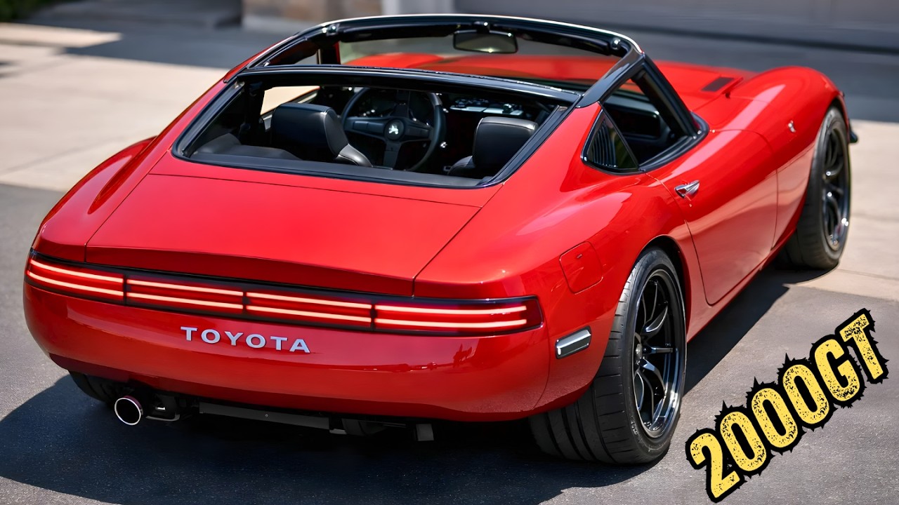 The 2027 Toyota 2000GT Is Ferrari-Level Insane! - YouTube