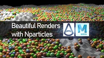 Beautiful Renders With NParticles and Arnold in Maya