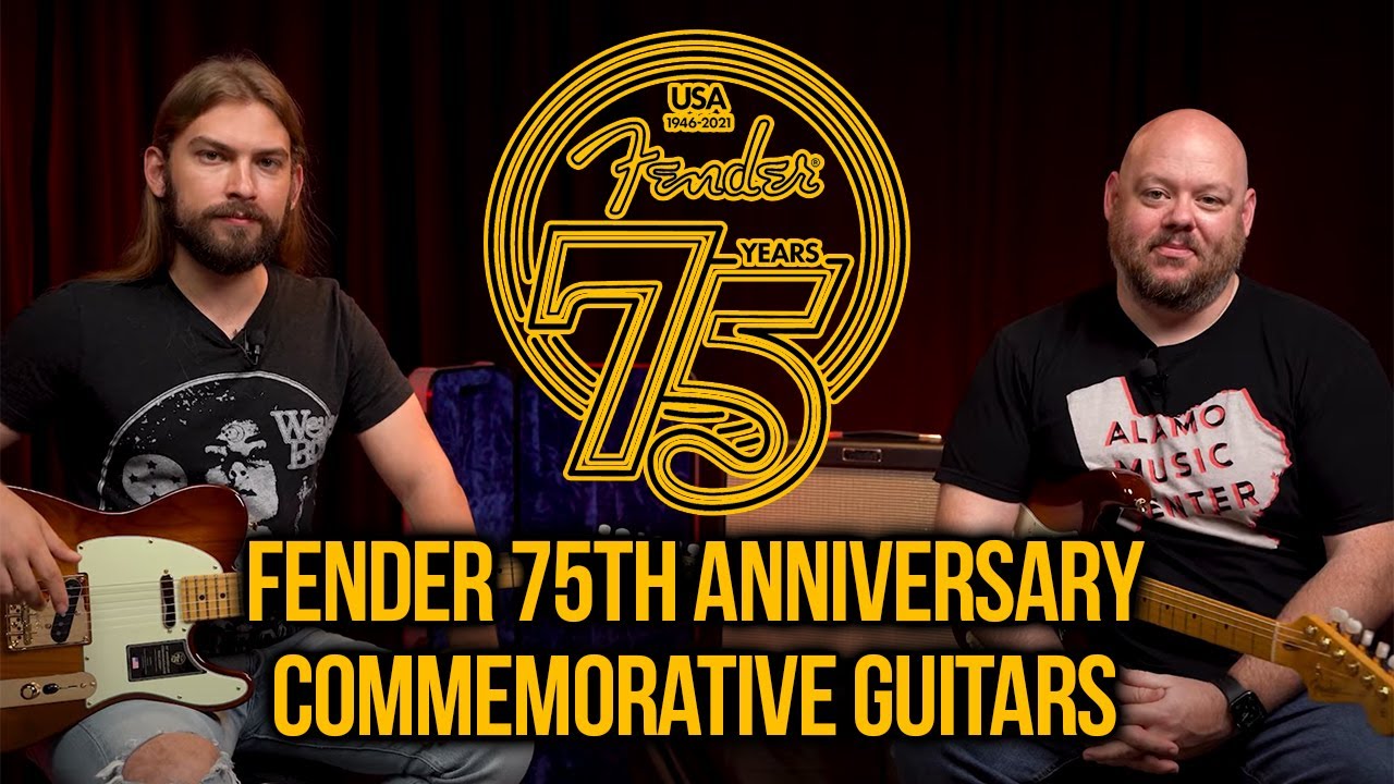 Fender 75th Anniversary Commemorative Stratocaster & Telecaster