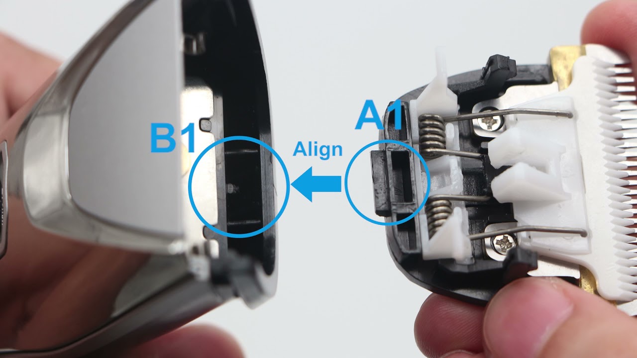 How to disassemble and assemble the blade of Paubea K18 Clipper YouTube