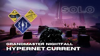 Solo Grandmaster Nightfall "Hypernet Current" with Verglas Curve - Stasis Warlock - Destiny 2