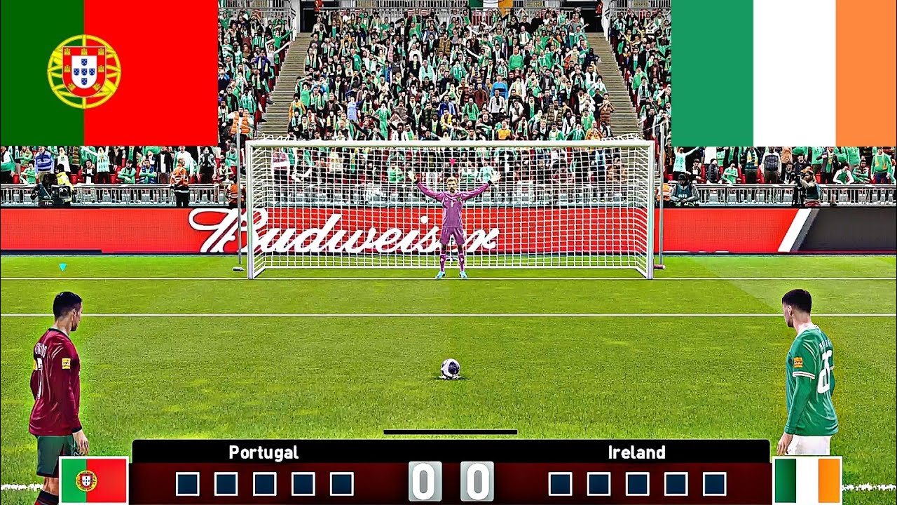 Португалия против Ирландии: полная серия пенальти | Основные моменты матча Португалия против Ирла...