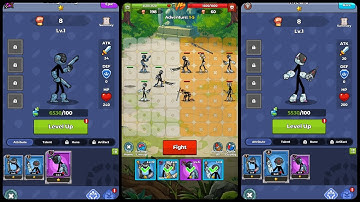 Idle Stickman War Game Android Gameplay