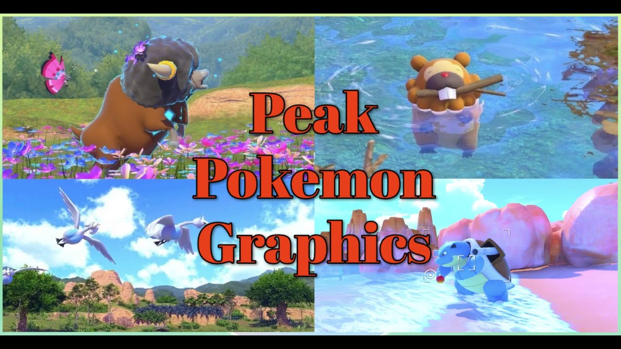 New Pokémon Snap: Peak Pokémon Graphics