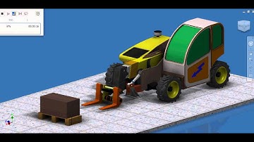 Autodesk Inventor - Dynamic Simulation of Crane Movements