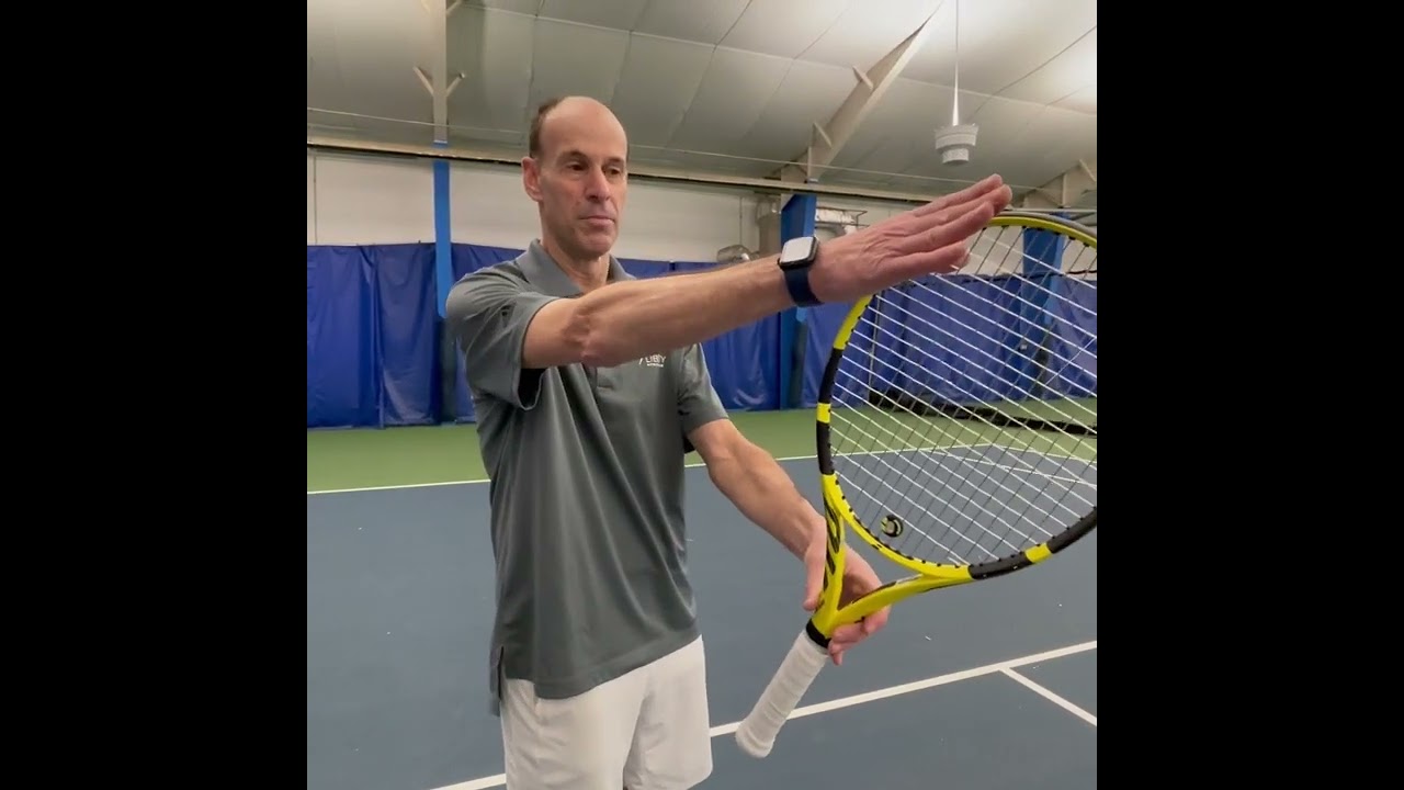 Backhand tips with Dan Goldberg, Director of Tennis at Liberty Athletic Club