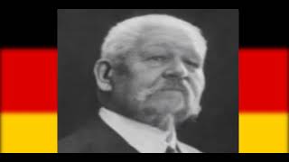 Paul von Hindenburg Sings Baka Mitai