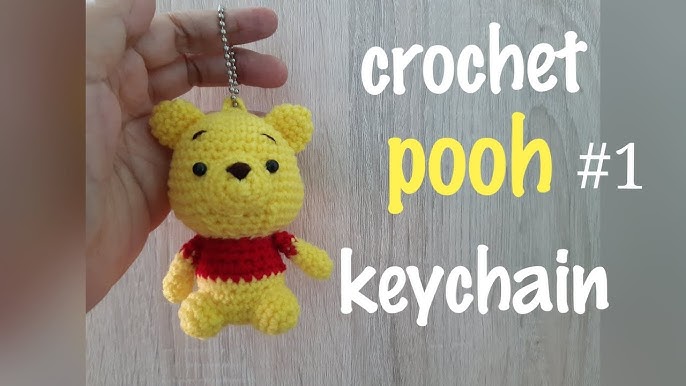 Hobby Lobby Disney Winnie the Pooh Crochet Kit Tutorial-Pooh-Ears to Legs 