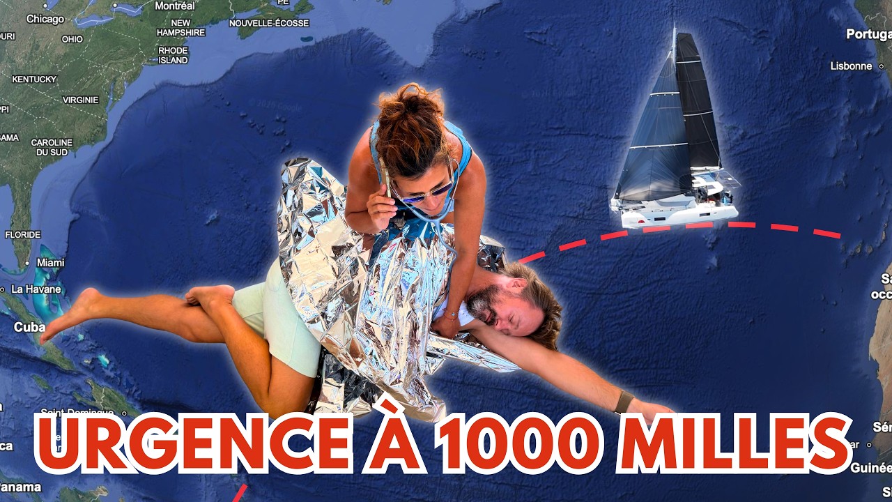 ⁣Que faire si quelqu'un tombe gravement malade en pleine traversée ?