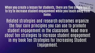Robert Saunders Teacher   Fun Ways To Increase Student Engagement In The Classroom