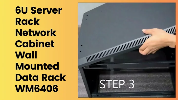 6U Server Rack Network Cabinet Wall Mounted Data Rack WM6406