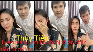 Thủy Tiên  khóc  nức  livestream khi bị tố ăn chặn tiền từ thiện