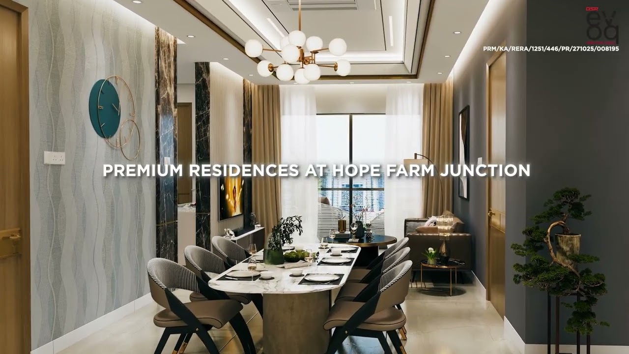 DSR EVOQ Whitefield | Luxury 3 & 4 BHK Near Hopefarm Metro