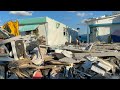 Fort Myers Beach Mobile Home Park After Hurricane Ian Aftermath