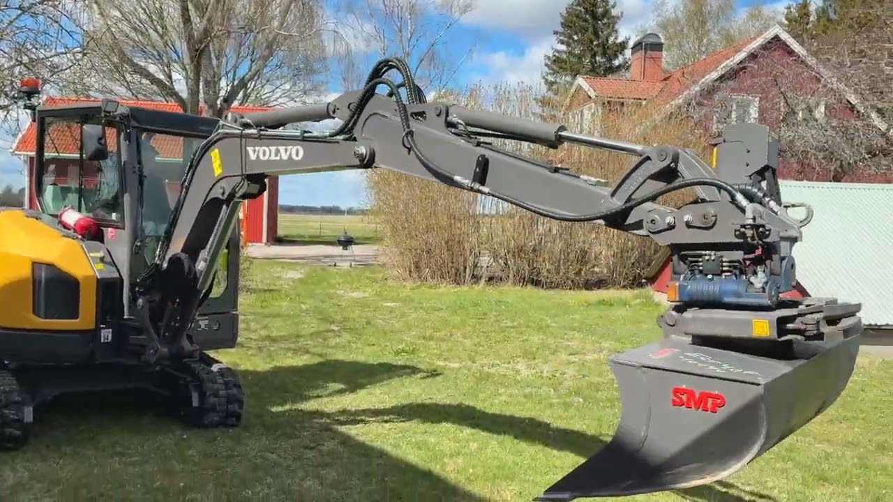 Grävmaskin nyskick Volvo ECR40F med 1 redskap