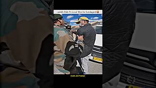 Road Rage in Ladakh With Local Man🤬#shorts #bike #roadrage #rider #ladakh #police #army #motovlog