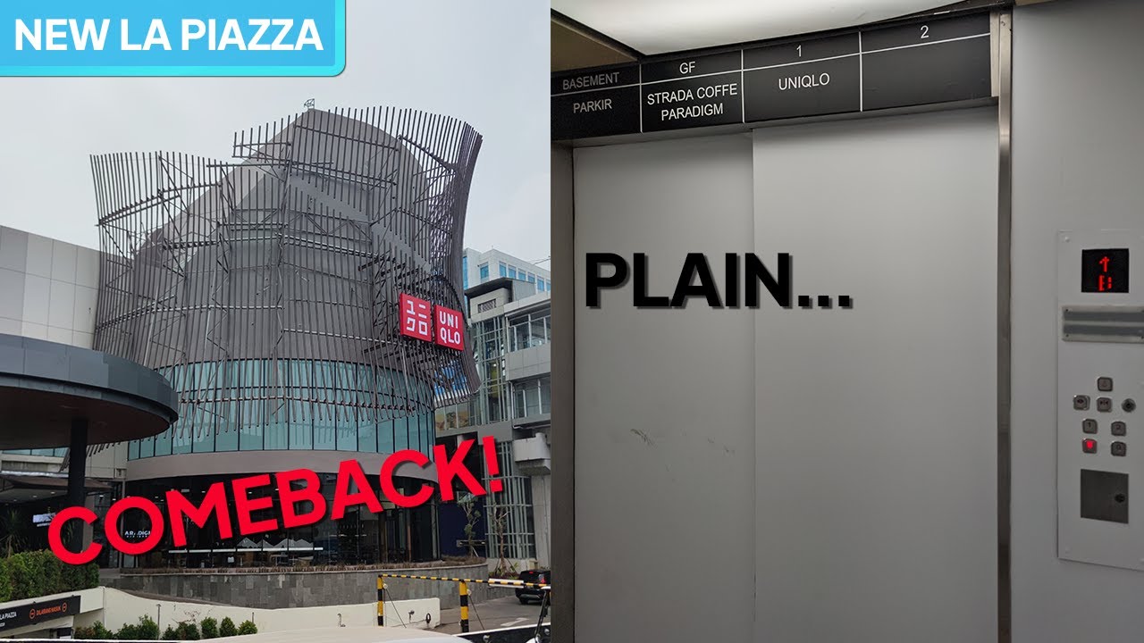 La Piazza Kelapa Gading IS BACK! | Hyundai Elevator and Escalators (REUSED?)
