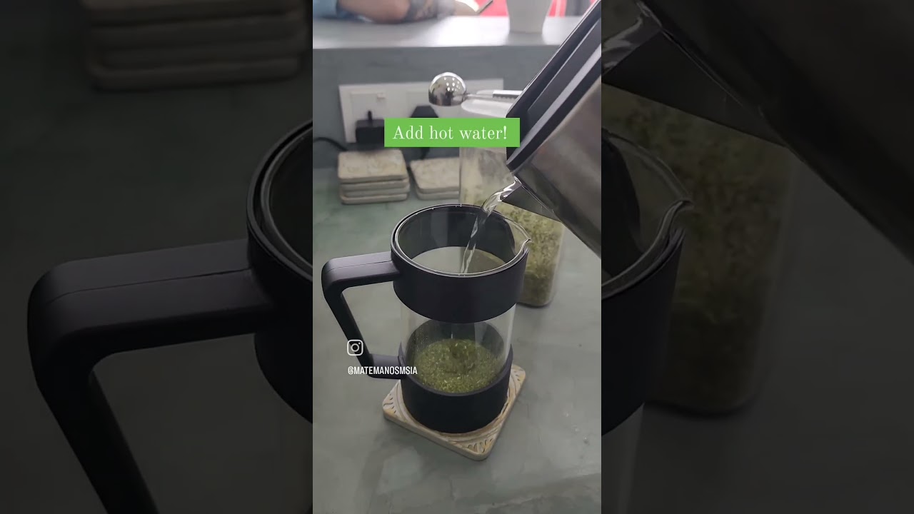 ✨ Brewing Yerba Mate: Coffee Press Edition ✨Discover the art of brewing yerba mate at home!