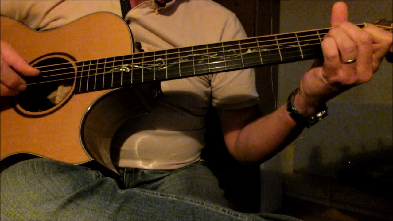 La fleur aux dents. Fingerstyle guitare. Joe Dassin YouTube