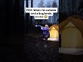 POV: 🤣 when a bug lands on me while camping #shorts #funny #trending #camping #viral
