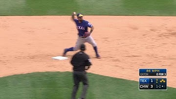 TEX@CWS: Rangers escape bases-loaded jam