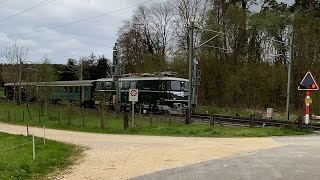 Ae 6/6 11407 «Aargau» war am 15.04.2023 unterwegs.