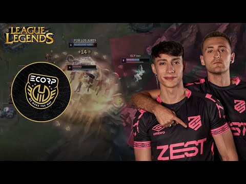 ZEST vs ECORP League Of Legends - LIGA NEXO J4