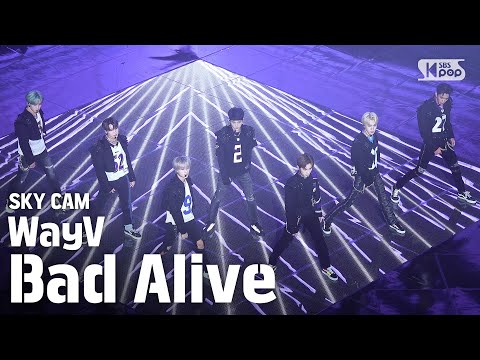 [항공캠4K] WayV &amp;#39;Bad <strong>Alive</strong>&amp;#39; (WayV Sky <strong>Cam</strong>)│@SBS Inkigayo_20.08.02.