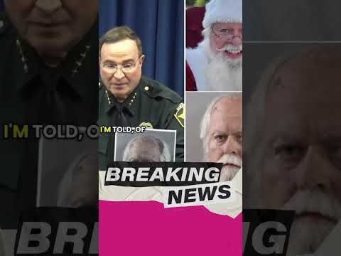 Florida man who played Santa arrested in Polk sting for trying to meet girl, 13, for sex.
