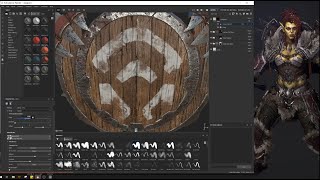 3D Orc Warrior timelapse - weapon