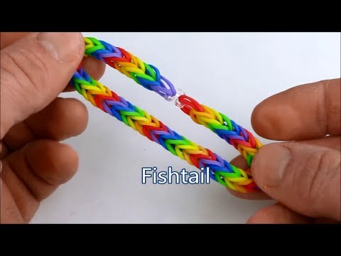 Comment faire le bracelet en queue de poisson sur le Métier à tisser arc-en-