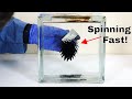 What Happens When You Spin Ferrofluid Super Fast?