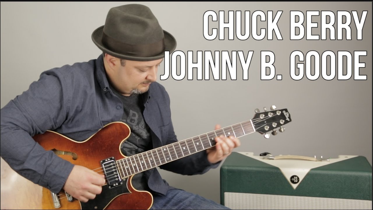 Chuck Berry   Johnny B Goode   How to Play on Guitar   Guitar Lesson  Tutorial