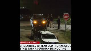 FBI Identify Shooter In Former President Trump Assassination Attempt As 20 Years-old Thomas Crooks