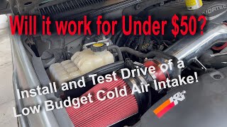 Budget Cold Air Intake Install  2001 Suburban