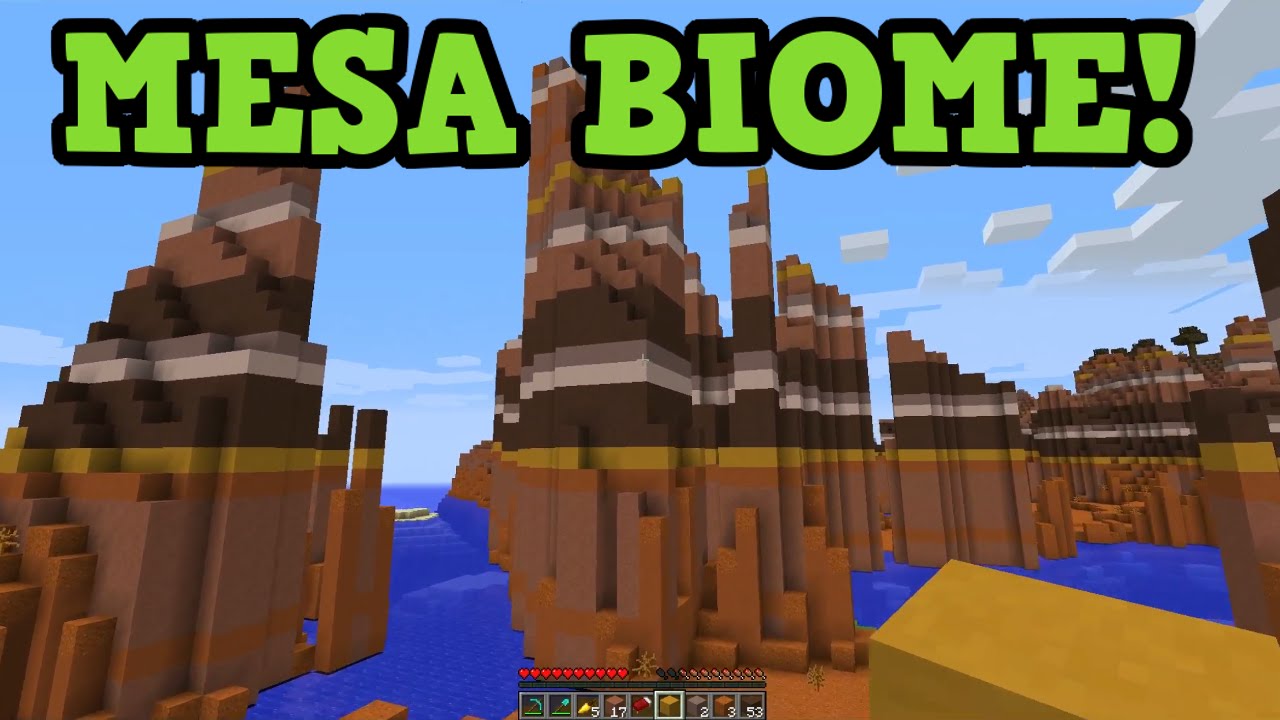 Minecraft Xbox 360 Ps3 Tu30 New Biome Mesa Biome Red Sand Youtube