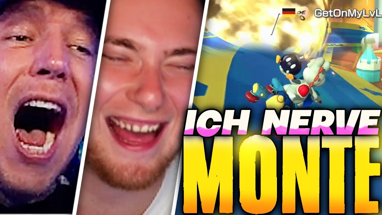 MONTE WILL NACH MADEIRA KOMMEN! 🤬💣 MARIO KART vs MONTE, ELI, WILLY, REPAZ, STEGI & Co | SolutionLIVE