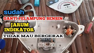 cara perbaikan indikator bensin Mio sporty
