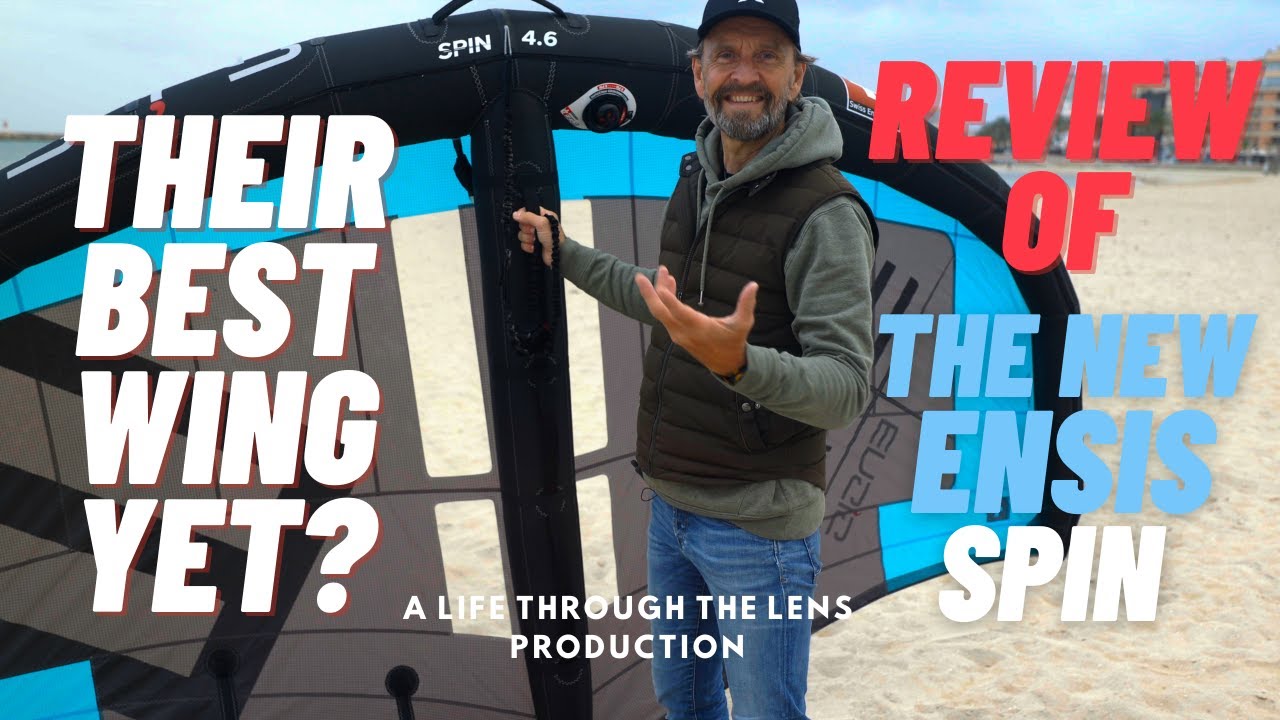How to Wing foil. Review of the new ENSIS SPIN 4.6m2. Their best