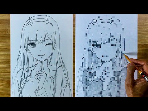 hướng dẫn vẽ anime nữ đơn giản
