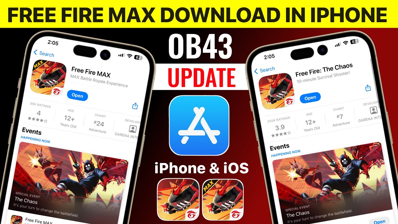 🎮 Free Fire Max Download in iPhone | How To Download Free Fire & Free Fire Max in iPhone - 2024