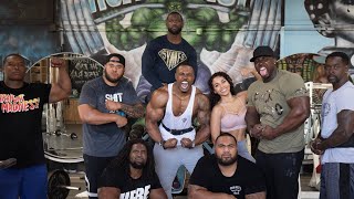 Simeon Panda, Big Rob, Big Hurk & Mive Maniacs Big Back Workout