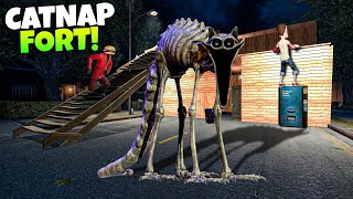 Can CATNAP Break into Our NEW Fort in Garry's Mod?!