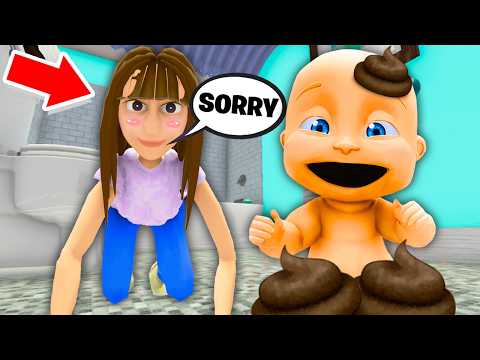 Baby Gets POOPED On By MOMMY!